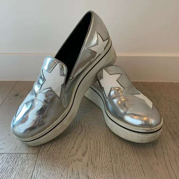 STELLA MCCARTNEY WOMEN'S BINX STAR LOAFER SNEAKER - Picture 1 of 6